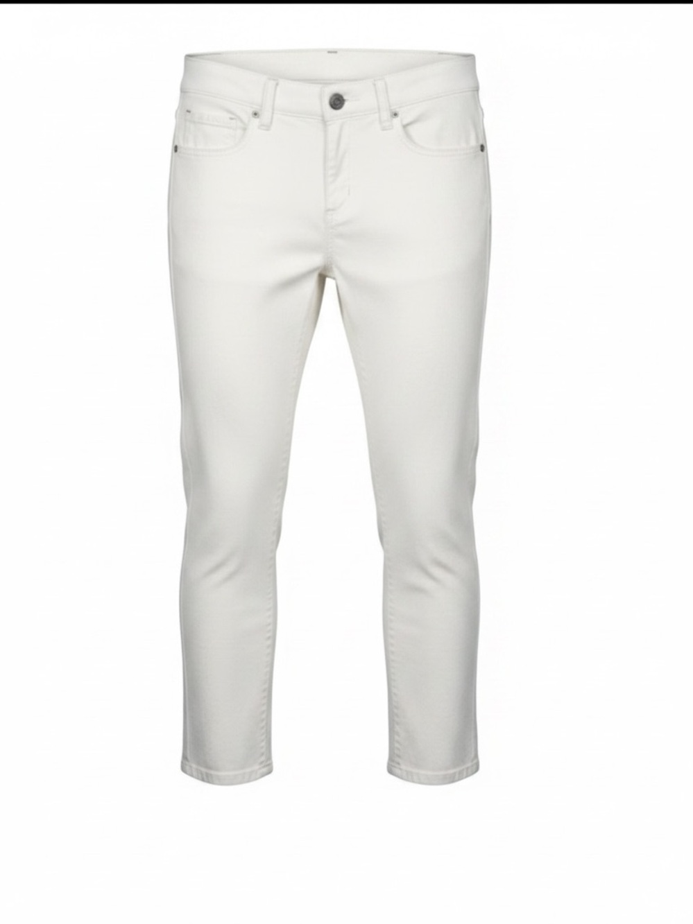 Vigoss White Cropped Ankle Jeans